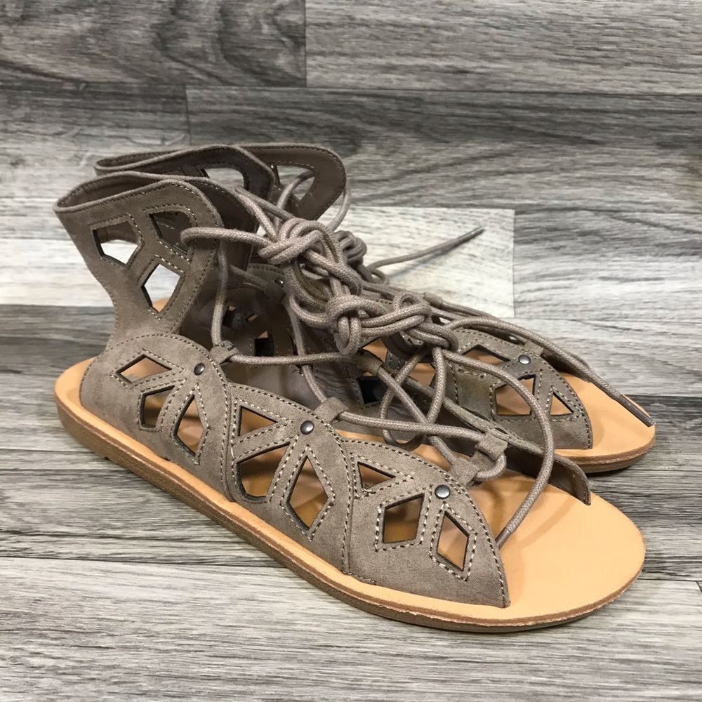 Mossimo Brown Gladiator Sandals